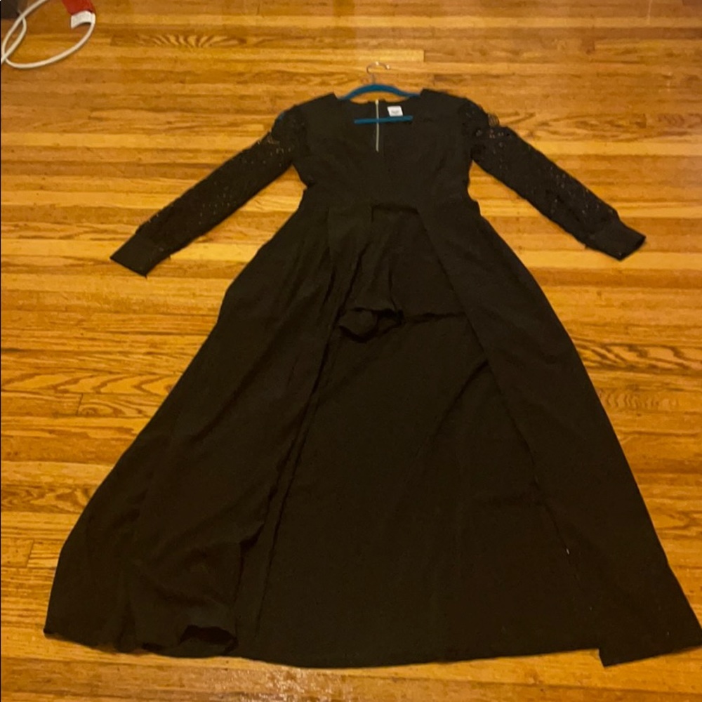 Romper maxi with skirt